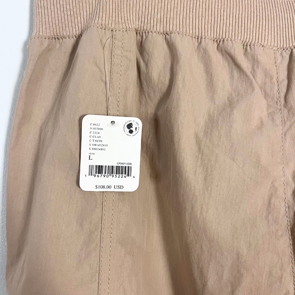Free People FP Movement Mesmerize Me Solid Pants in Clay size Large - Picture 7 of 9